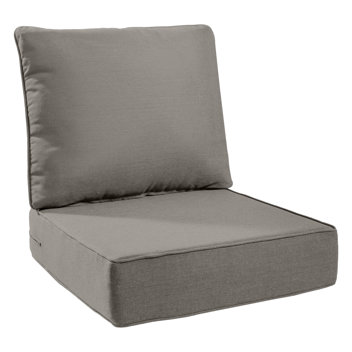Gymojoy Luxury Outdoor Deep Seat Cushion 22 X 24 X 6 inch for Patio Furniture, Waterproof & Fade Resistant Patio Furniture Replacement Cushions