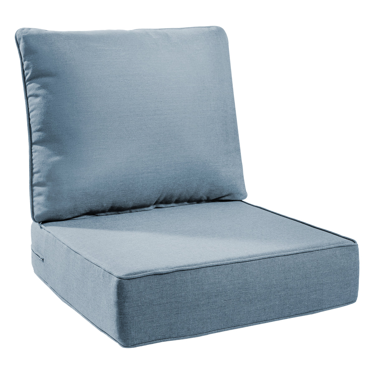 Gymojoy Luxury Outdoor Deep Seat Cushion 22 X 24 X 6 inch for Patio Furniture, Waterproof & Fade Resistant Patio Furniture Replacement Cushions