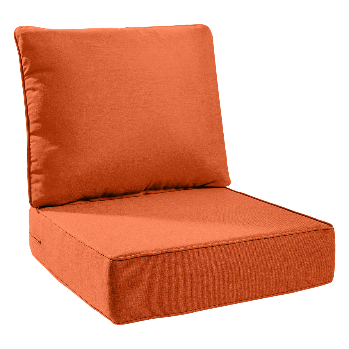 Gymojoy Luxury Outdoor Deep Seat Cushion 22 X 24 X 6 inch for Patio Furniture, Waterproof & Fade Resistant Patio Furniture Replacement Cushions