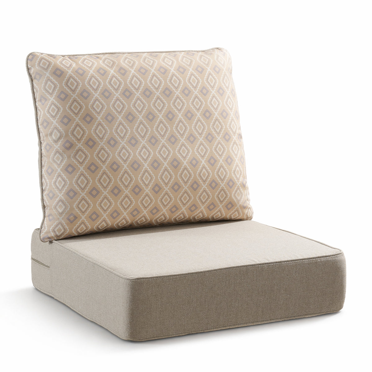 Gymojoy Luxury Outdoor Deep Seat Cushion 22 X 24 X 6 inch for Patio Furniture, Waterproof & Fade Resistant Patio Furniture Replacement Cushions