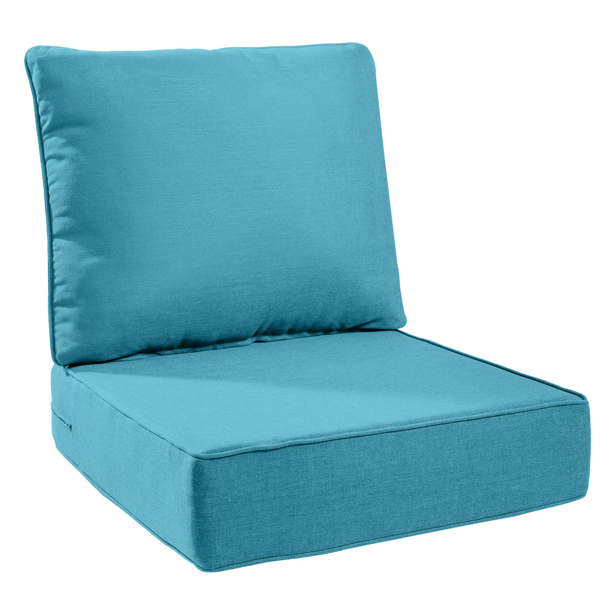 Gymojoy Luxury Outdoor Deep Seat Cushion 22 X 24 X 6 inch for Patio Furniture, Waterproof & Fade Resistant Patio Furniture Replacement Cushions