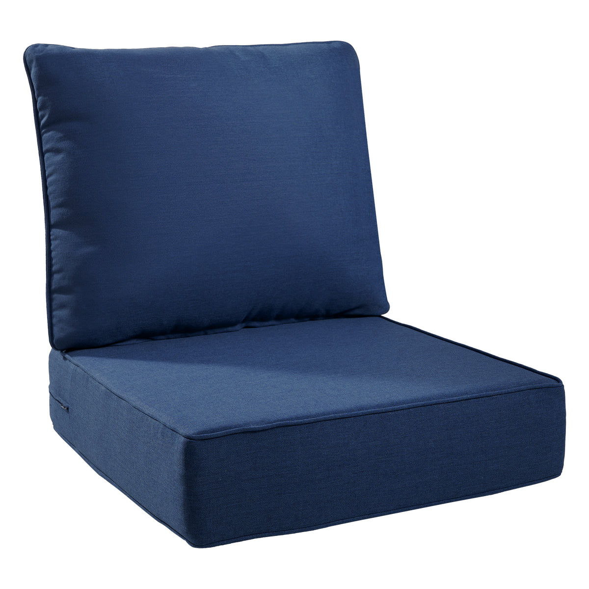 Gymojoy Luxury Outdoor Deep Seat Cushion 22 X 24 X 6 inch for Patio Furniture, Waterproof & Fade Resistant Patio Furniture Replacement Cushions