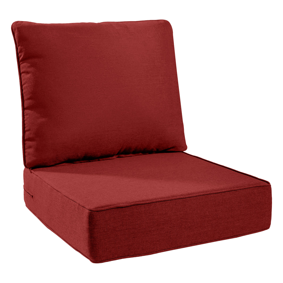 Gymojoy Luxury Outdoor Deep Seat Cushion 22 X 24 X 6 inch for Patio Furniture, Waterproof & Fade Resistant Patio Furniture Replacement Cushions